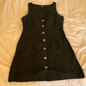Forever 21 button up mini dress
